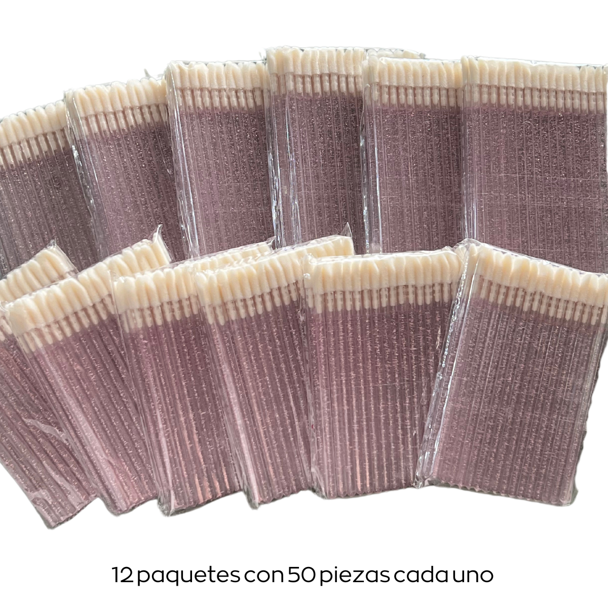 Paquete Lipbrush glitter (12 paquetes)